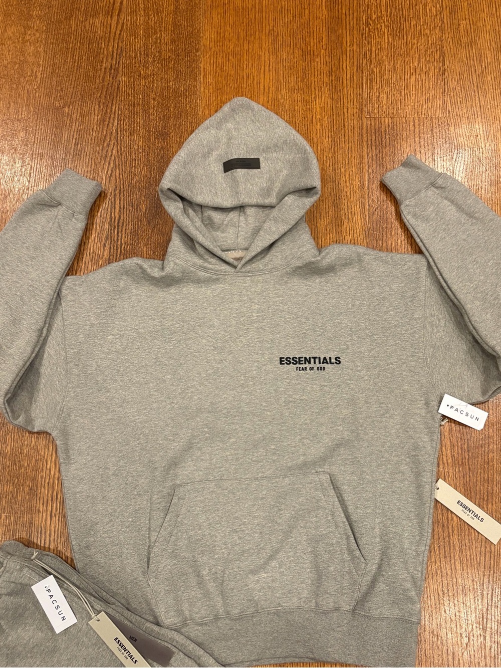 ESSENTIALS FOG Hoodie Dark Oatmeal